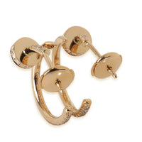 Yellow Gold Diamond Small Model Juste Un Clou Earrings