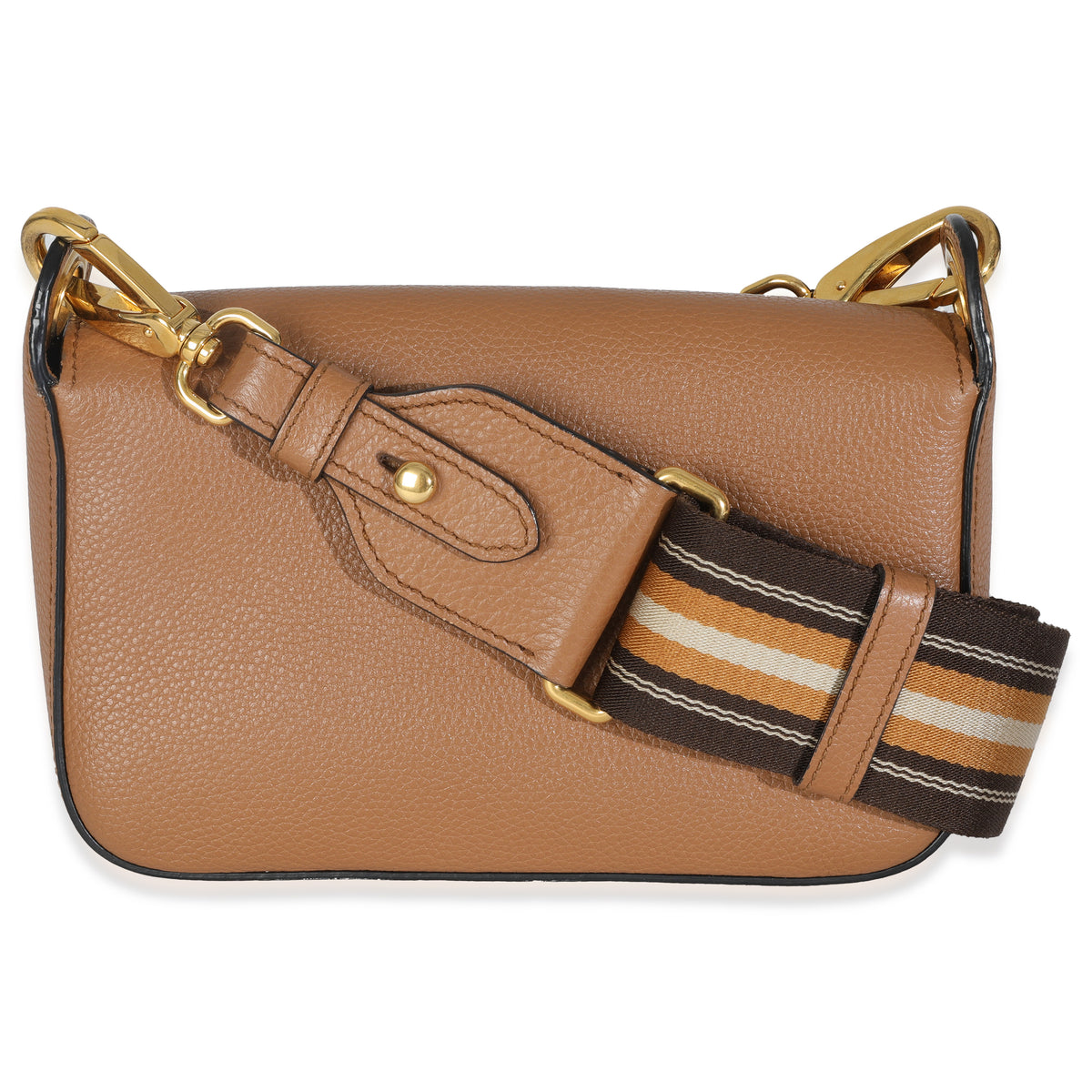 Caramel Vitello Daino Camera Crossbody