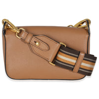 Caramel Vitello Daino Camera Crossbody
