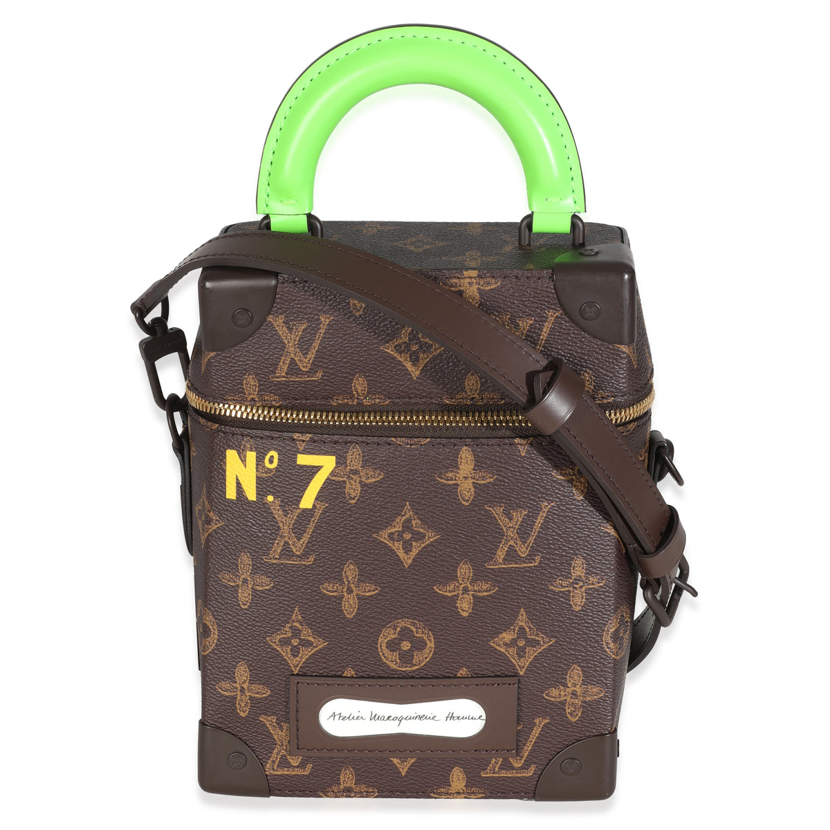 Monogram Canvas N°7 Vertical Box Trunk