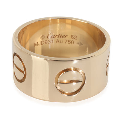 Yellow Gold  Large Model Love Ring