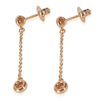 Rose Gold Diamond Elsa Peretti Diamonds By The Yard Earrings