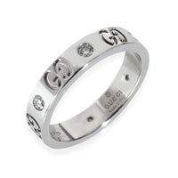 White Gold Diamond Icon Ring