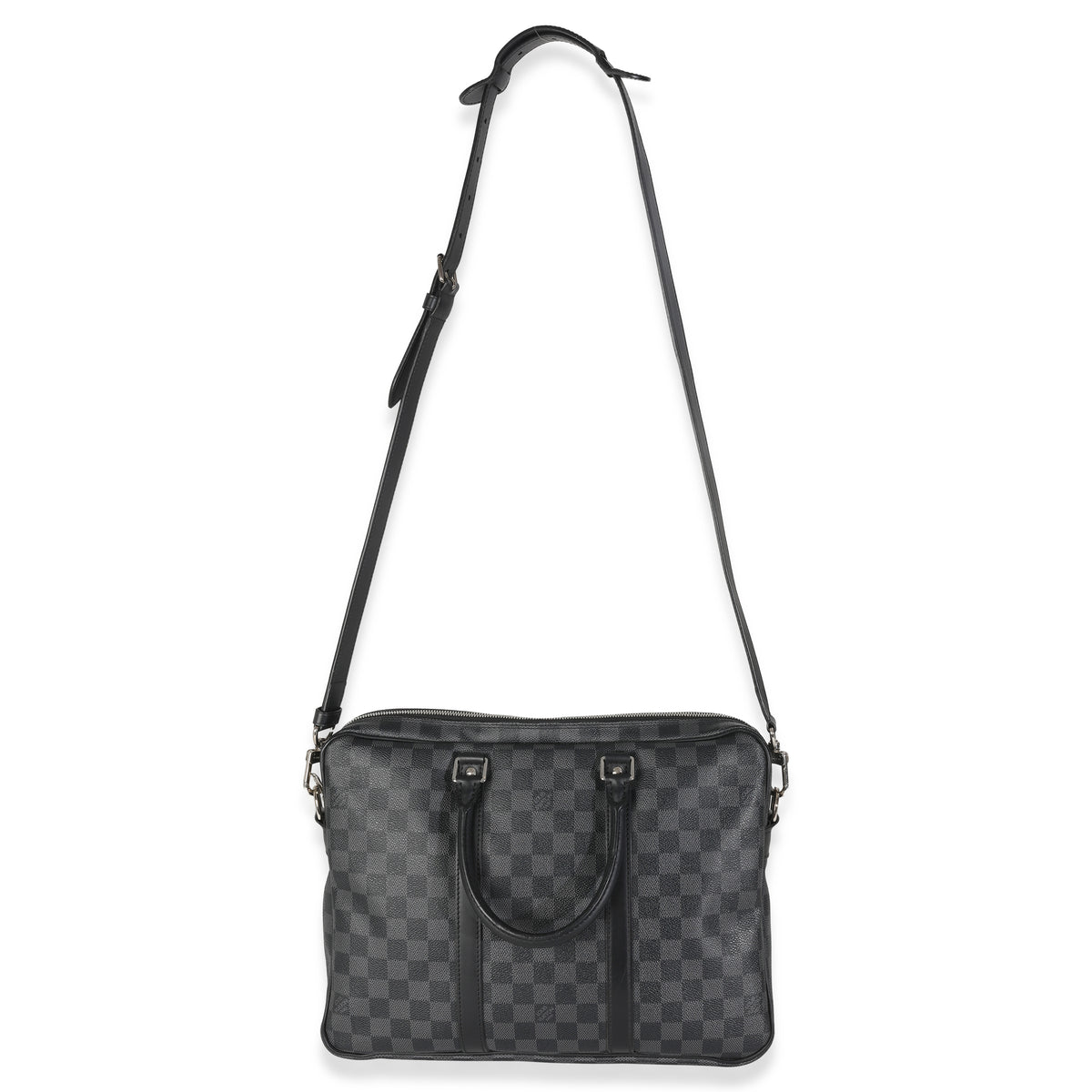 Damier Graphite Canvas Porte Documents PM