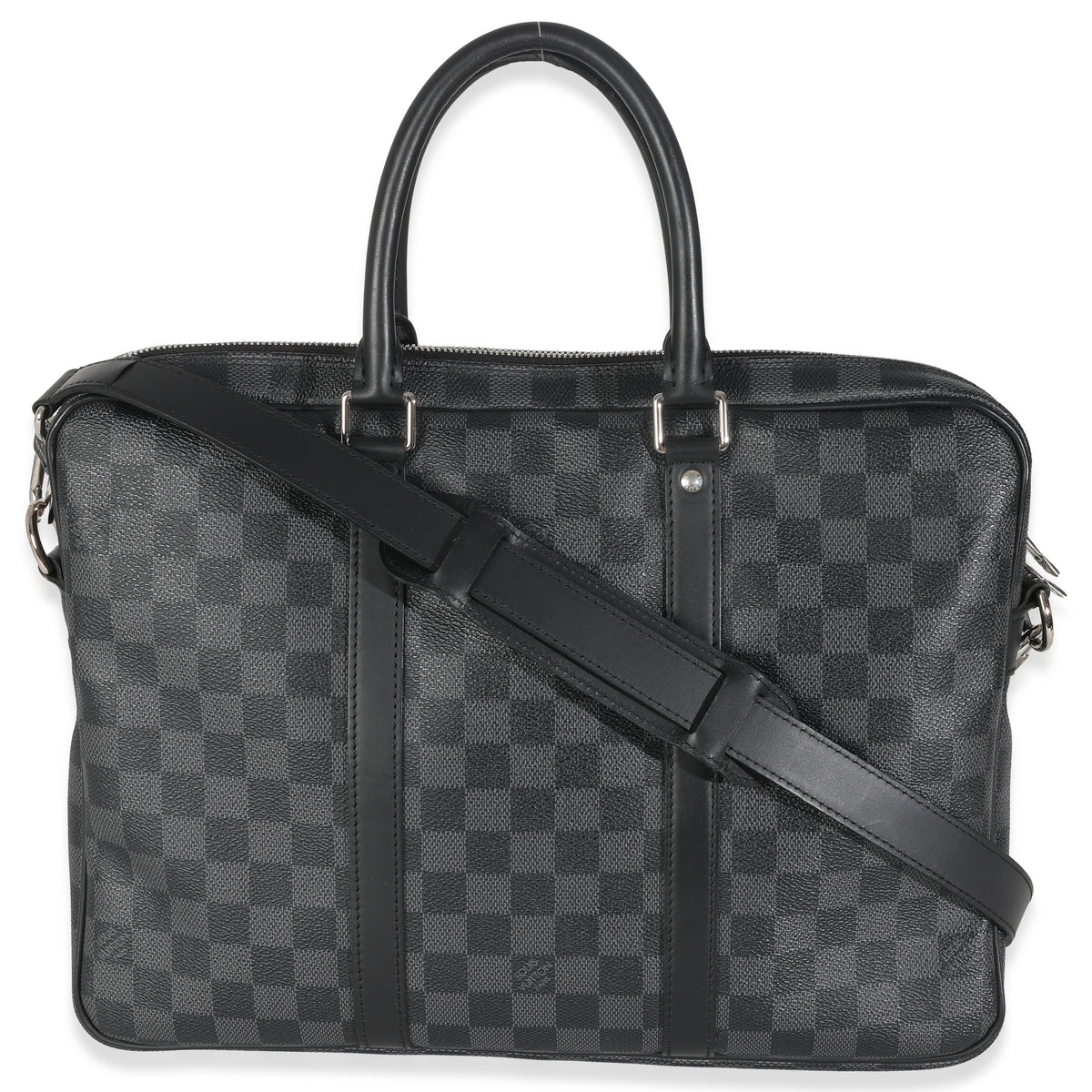 Damier Graphite Canvas Porte Documents PM