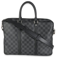 Damier Graphite Canvas Porte Documents PM