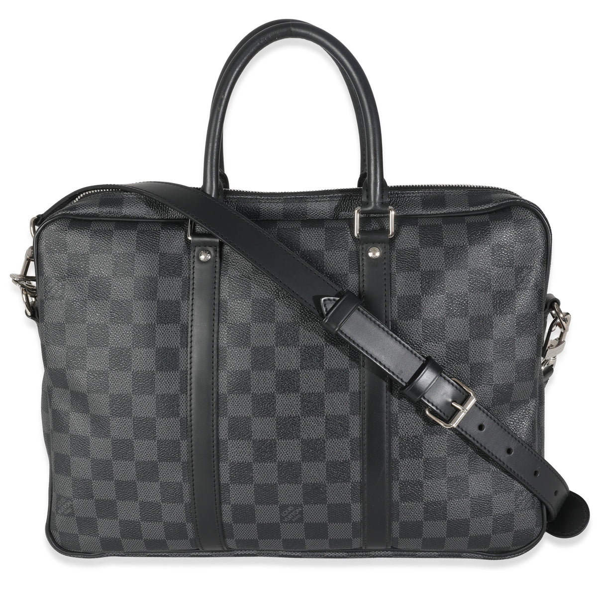 Damier Graphite Canvas Porte Documents PM