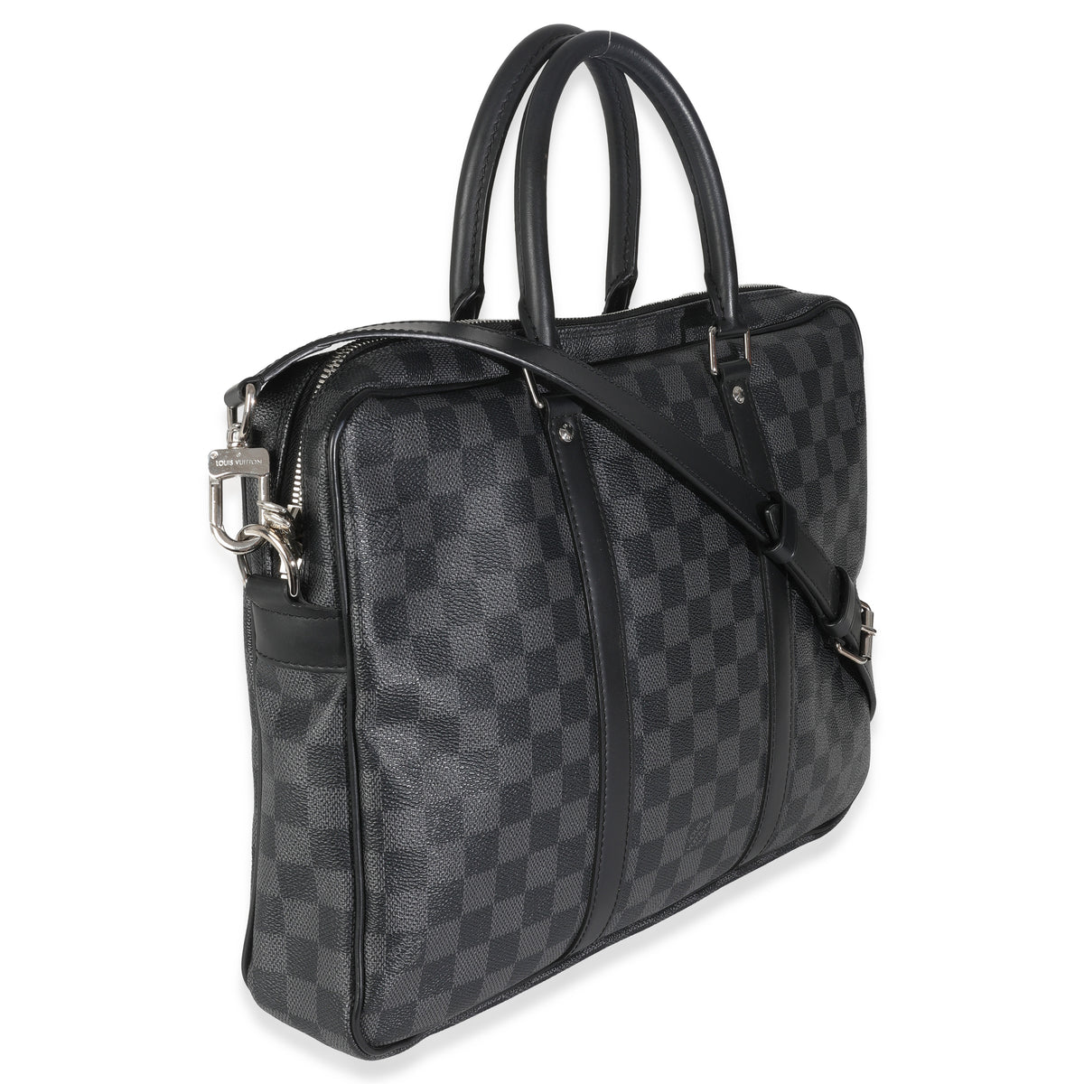 Damier Graphite Canvas Porte Documents PM