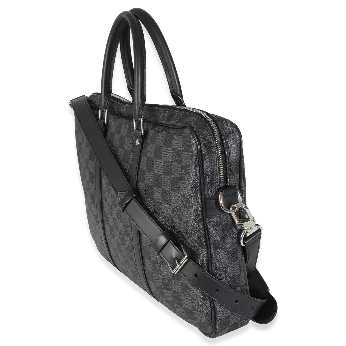 Damier Graphite Canvas Porte Documents PM