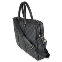 Damier Graphite Canvas Porte Documents PM