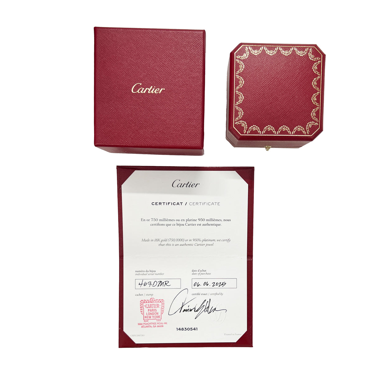 White Gold  Small Model Love Ring