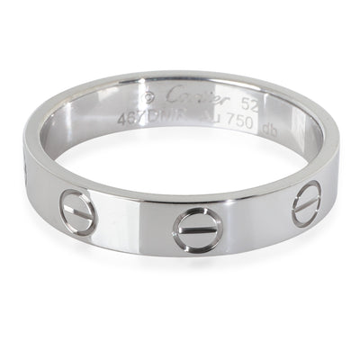 White Gold  Small Model Love Ring