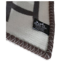 Ecru Gris Wool Cashmere Avalon Vibration Blanket