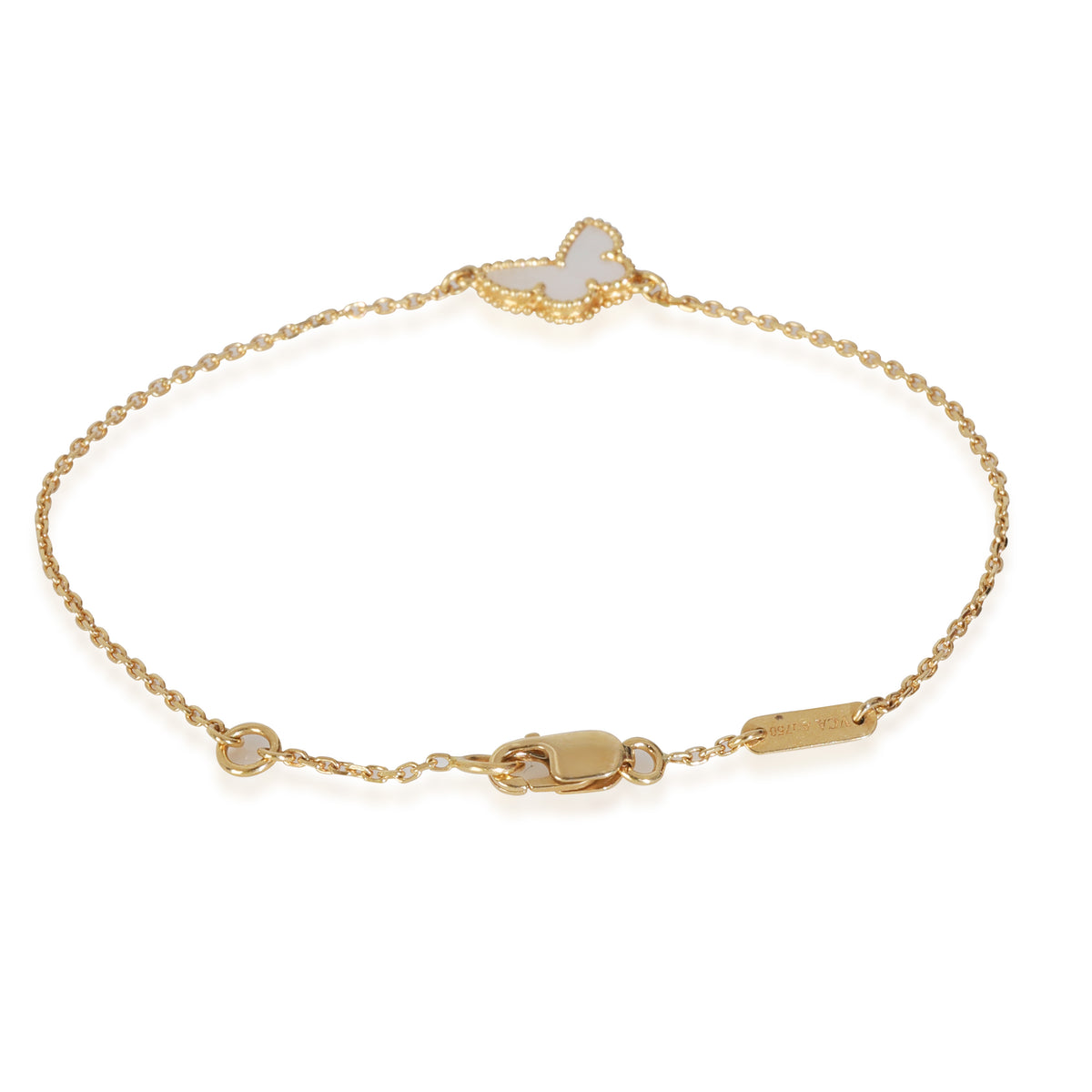 Yellow Gold  Sweet Butterflies Bracelet