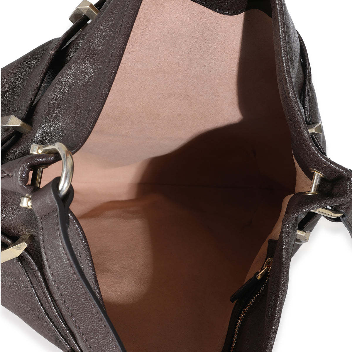 Brown Calfskin Leather 1955 Horsebit Cinch