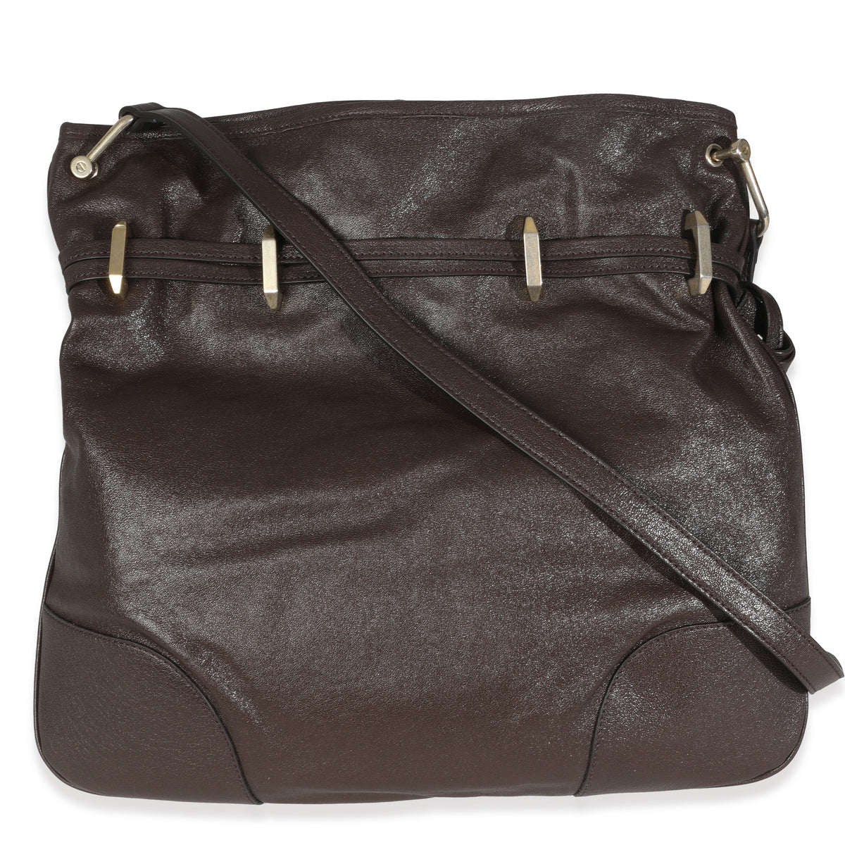 Brown Calfskin Leather 1955 Horsebit Cinch