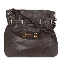 Brown Calfskin Leather 1955 Horsebit Cinch