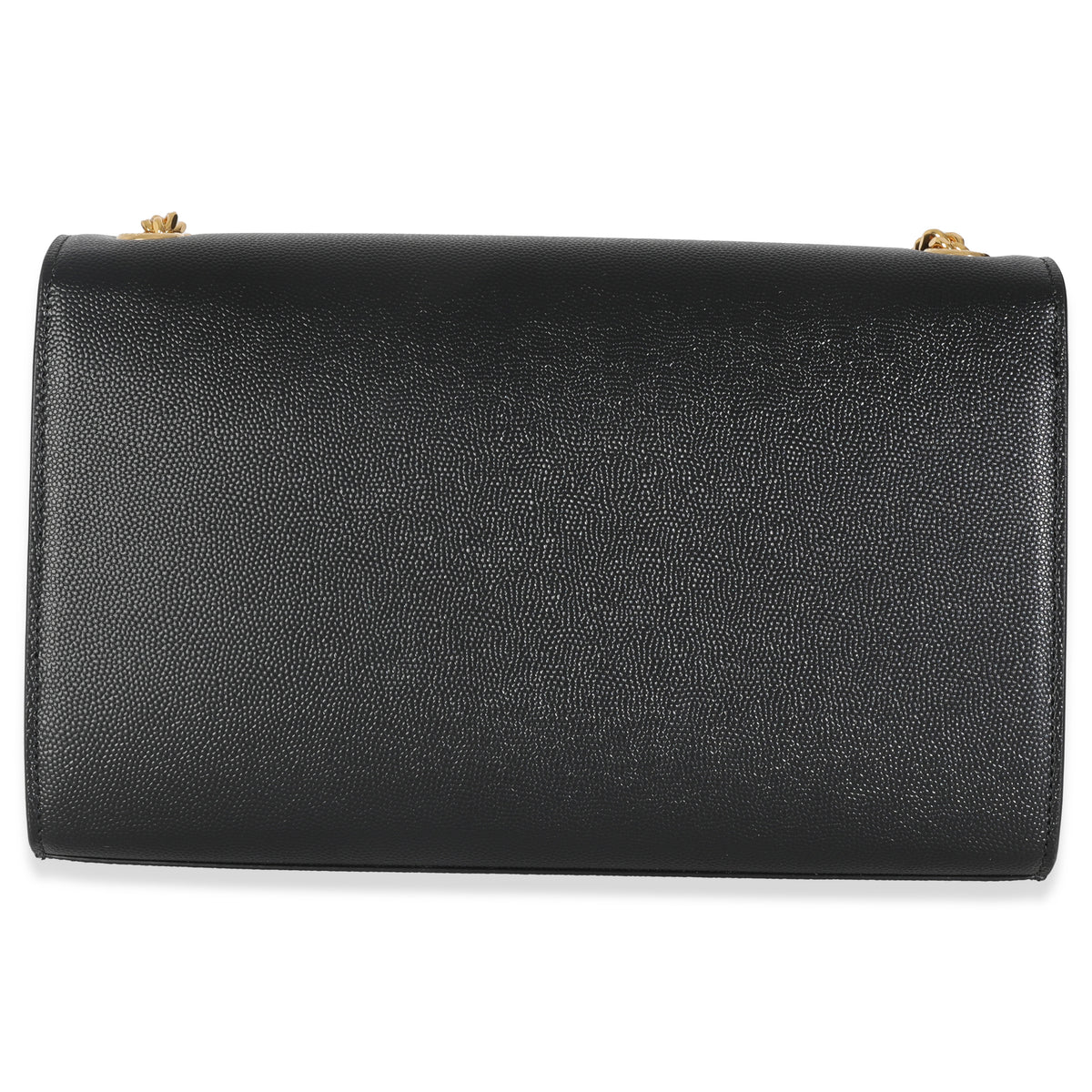 Black Grain De Poudre Medium Kate Chain Bag