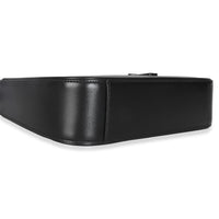 Saint Laurent Black Smooth Leather Le 5 a 7 Hobo Handbag clasp