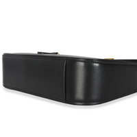 Black Smooth Leather Le 5 a 7 Hobo