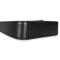 Black Smooth Leather Le 5 a 7 Hobo