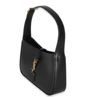 Black Smooth Leather Le 5 a 7 Hobo