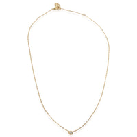 Yellow Gold Diamond Small Model Damour Necklace