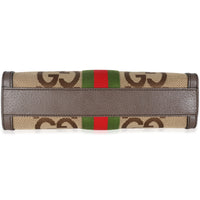 GG Jumbo Dollar Calfskin Web Small Ophidia Chain Shoulder Bag