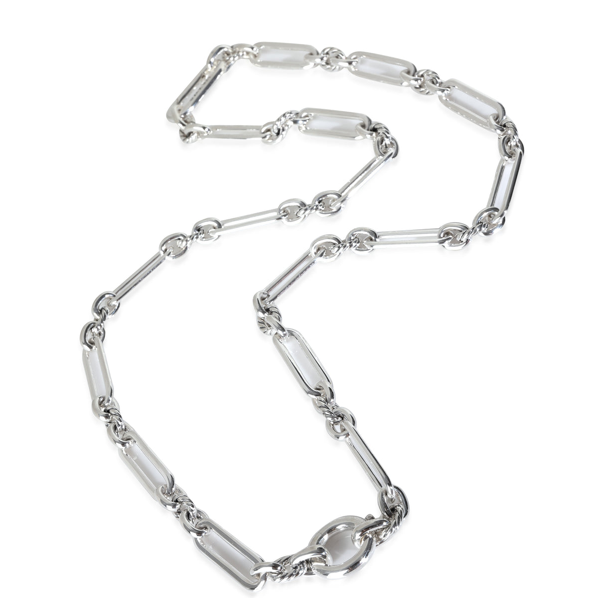 Sterling Silver  Lexington Link Necklace