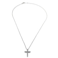 Platinum Diamond Cross Pendant