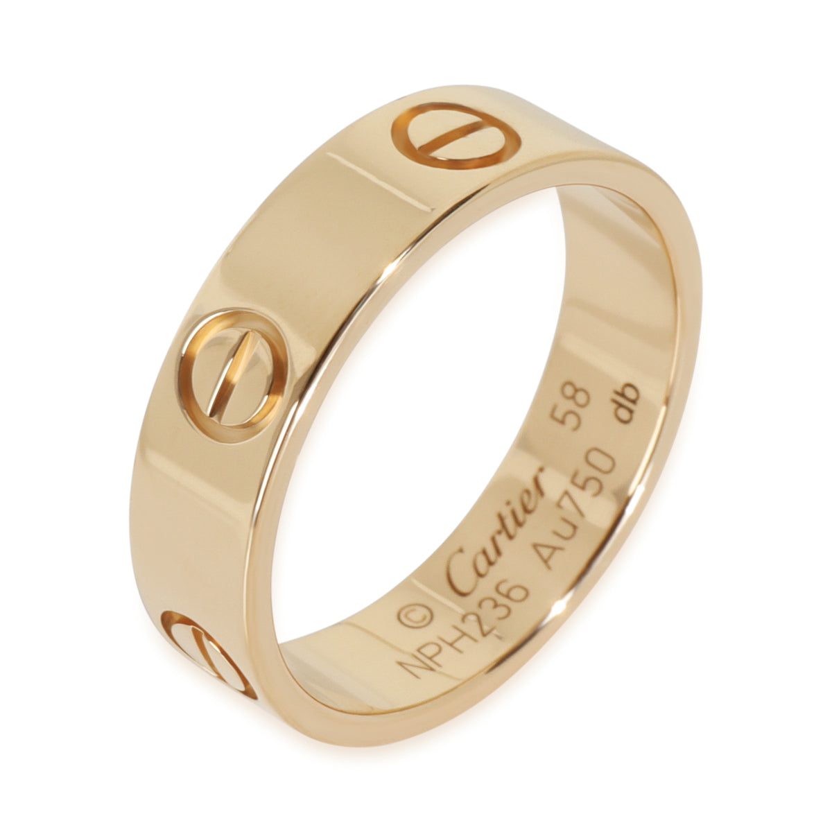 Yellow Gold  Love Ring