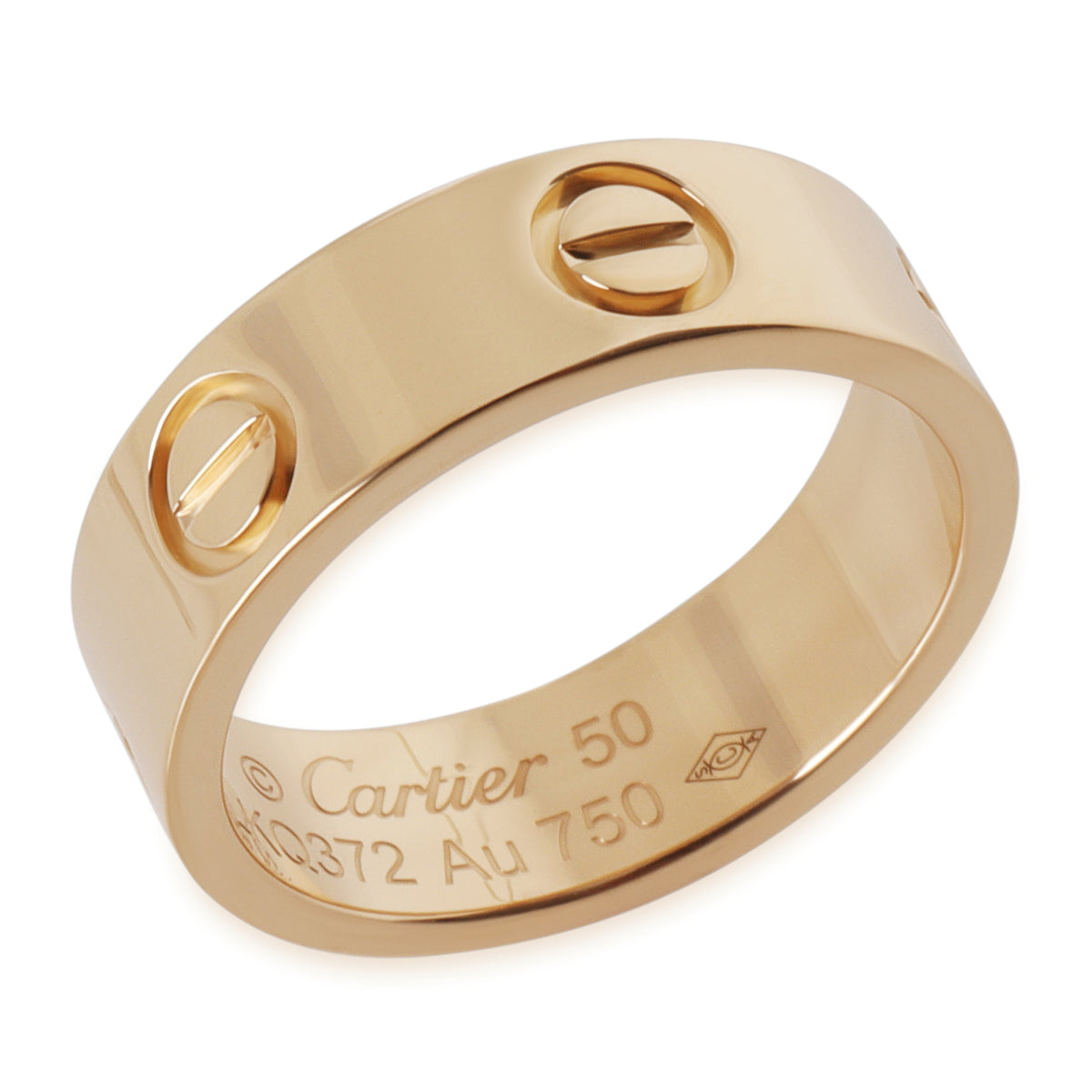 Yellow Gold  Love Ring