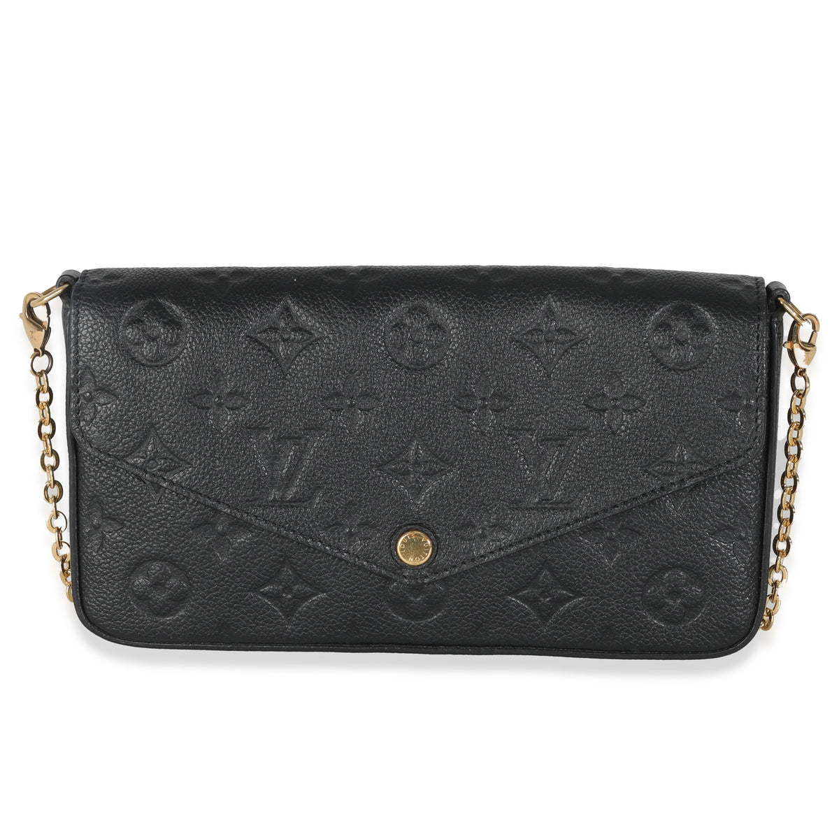 Black Monogram Empreinte Felicie Pochette