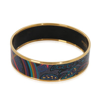 Gold-Plated  Du Vent L Folk Bracelet, 67MM