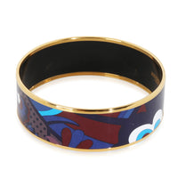 Gold-Plated Enamel Bracelet, 67MM