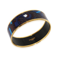 Gold-Plated Enamel Bracelet, 67MM