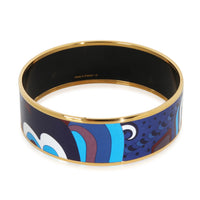 Gold-Plated Enamel Bracelet, 67MM