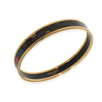 Gold-Plated Enamel Bracelet, 67MM