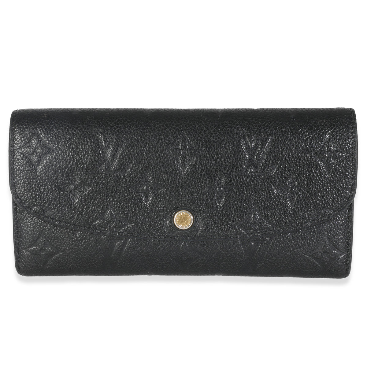 Black Monogram Empreinte Emilie Wallet