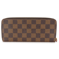 Damier Ebene Canvas Clemence Wallet