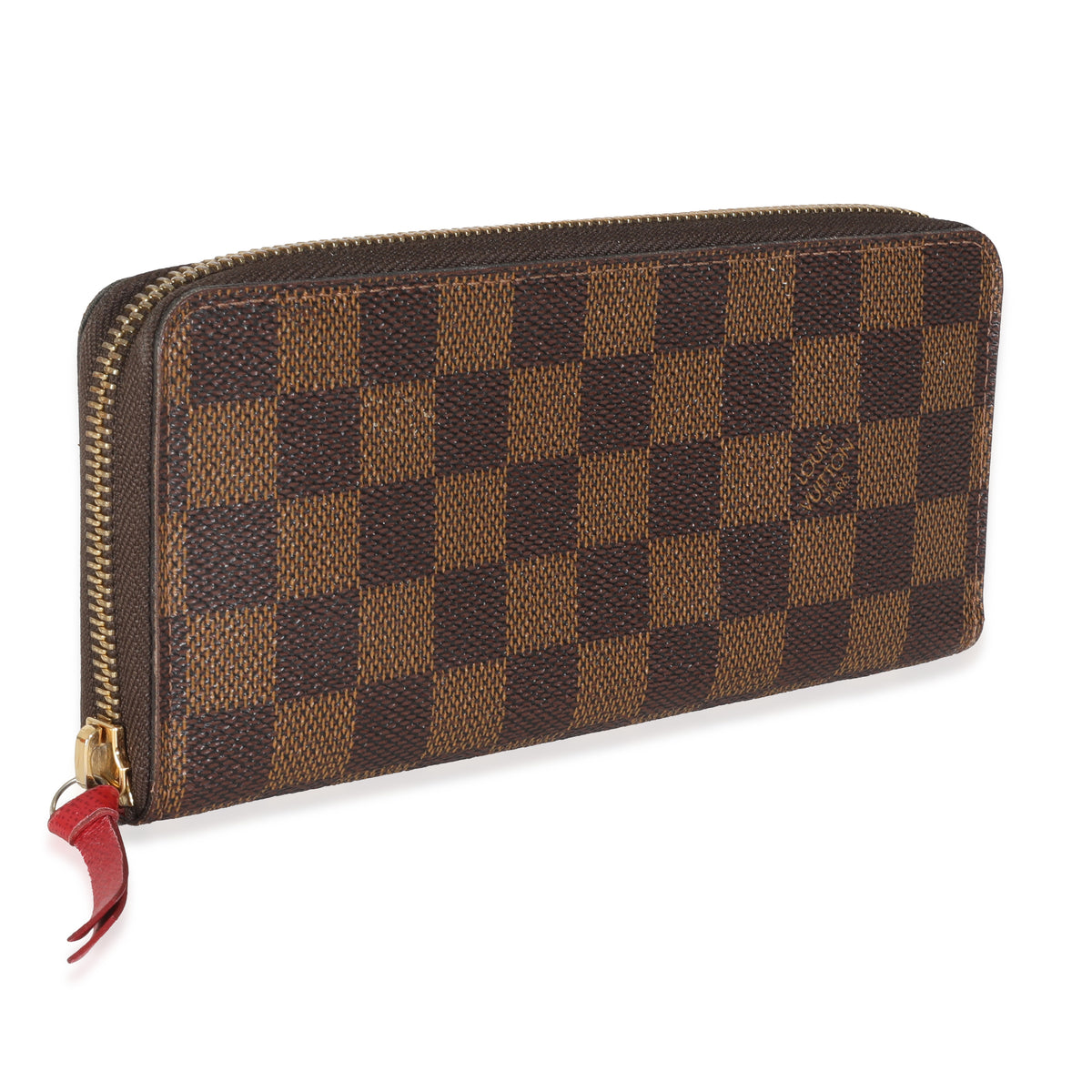 Damier Ebene Canvas Clemence Wallet