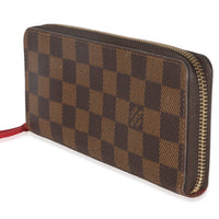 Damier Ebene Canvas Clemence Wallet