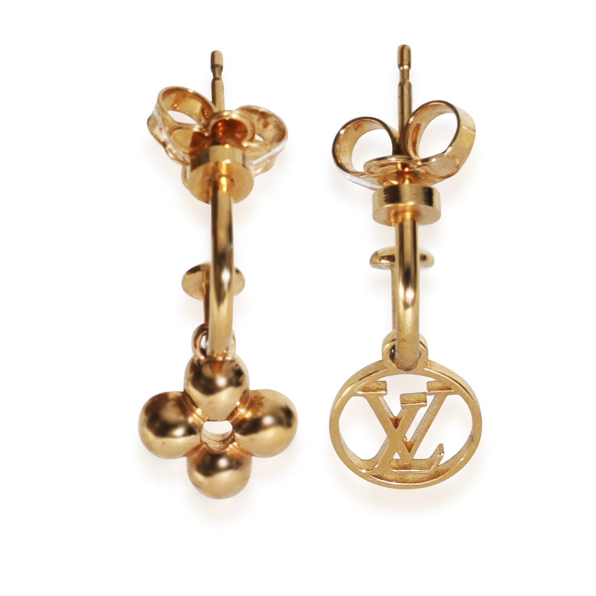 Gold-Plated  Blooming Earrings