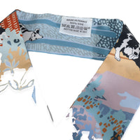 Silk Bleu Rose Brun En Liberte Twilly