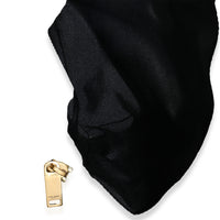 Black Calfskin Y Quilted Monogram Small Loulou Chain Satchel