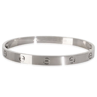 White Gold  Love Bracelet