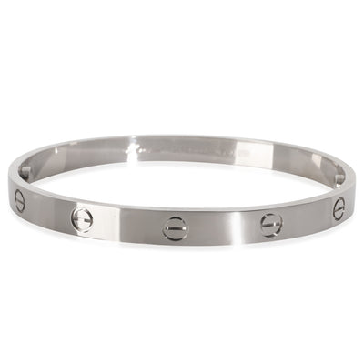 White Gold  Love Bracelet
