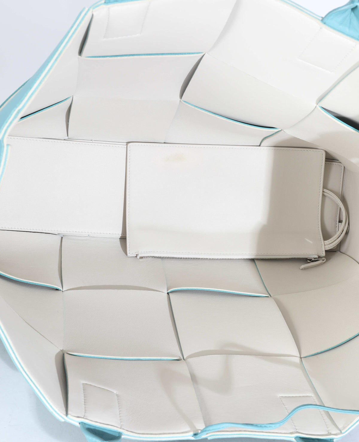 Linoleum Nappa Maxi Intrecciato Large Arco Tote