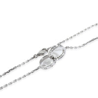 White Gold Diamond Love Necklace