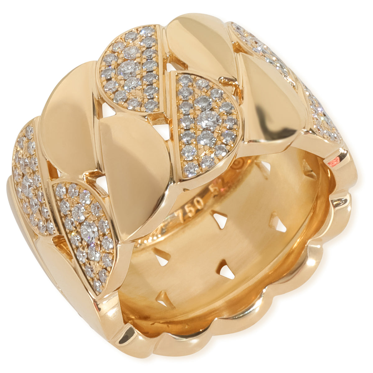 Yellow Gold Diamond La Dona Ring